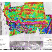October 2018 Drill Program Location Map